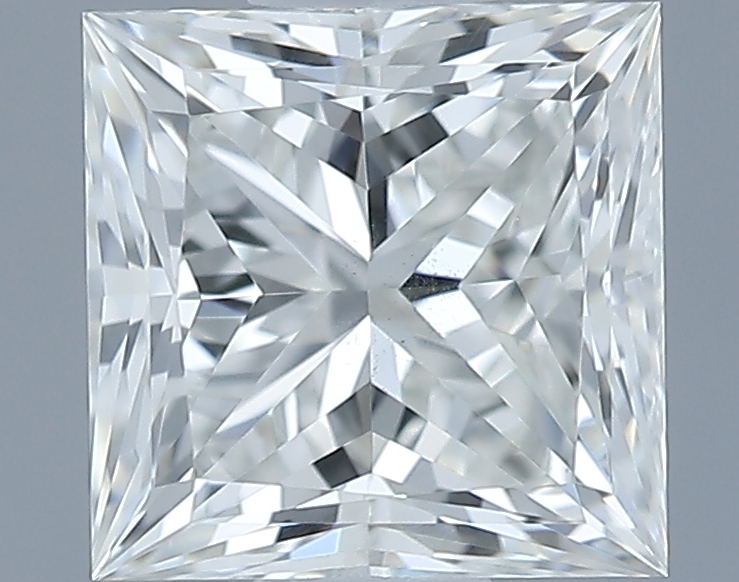 0.62 ct Přírodní Princess J SI1