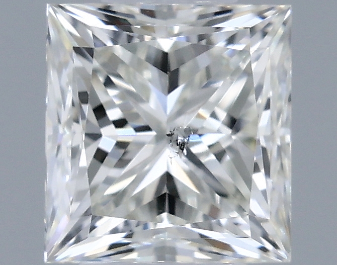 0.42 ct Přírodní Princess K SI2