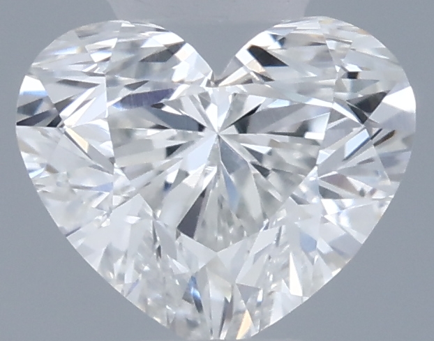 0.32 ct Přírodní Heart F SI1