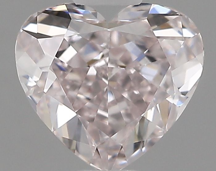 0.52 ct Přírodní Barevný Heart FANCY IF