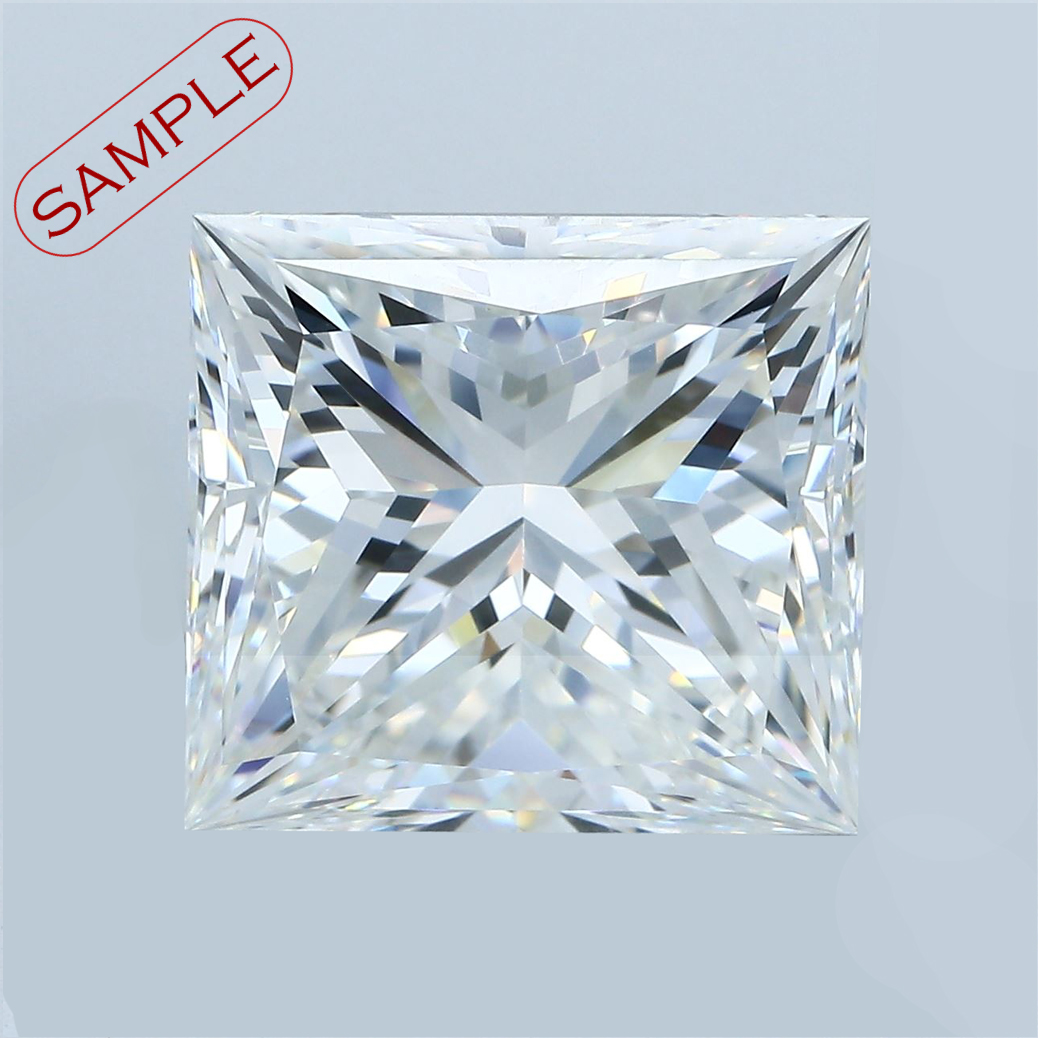 5.03ct I VS1 Princess