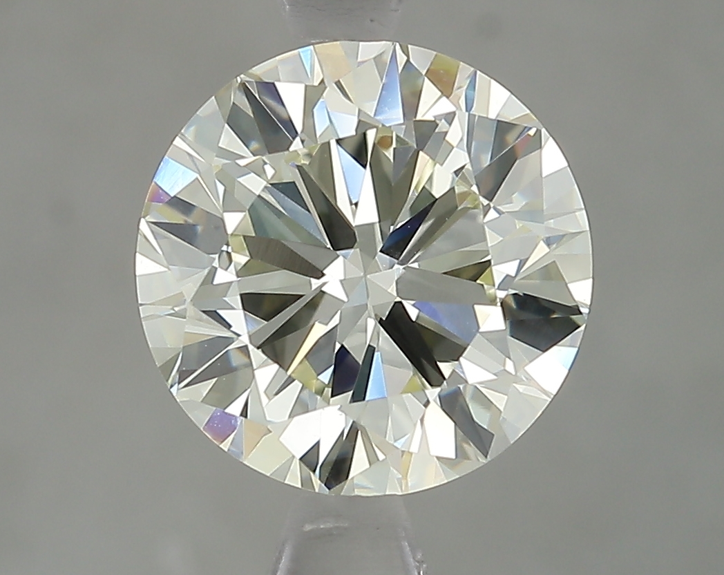2.86 ct Přírodní Round brilliant N VVS1