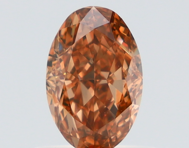 0.8 ct Přírodní Barevný Oval VS1