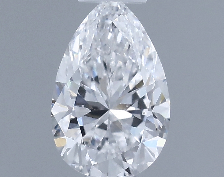 0.32 ct Přírodní Pear D VS2
