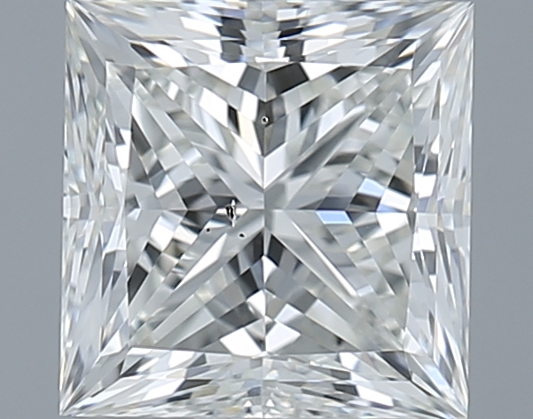 1.52 ct Přírodní Princess K SI1