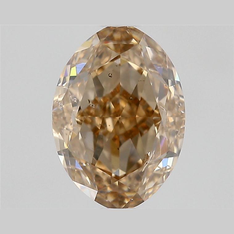 1.08 ct Prírodný Farebný Oval FC SI1