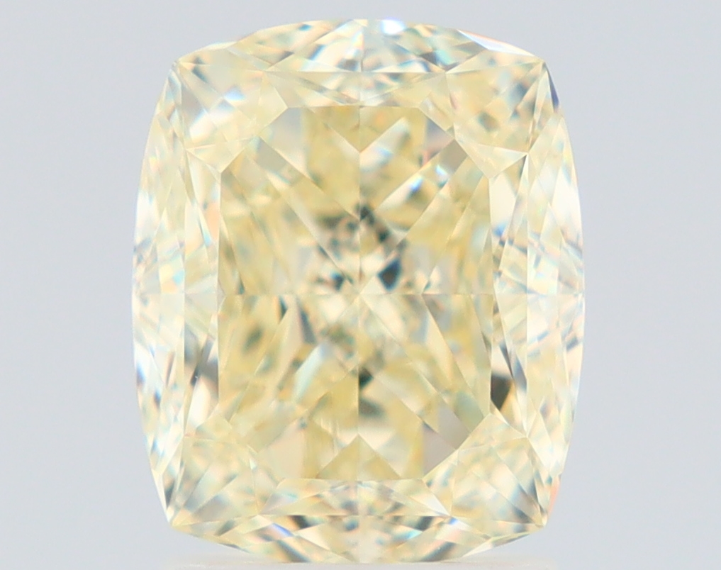 2.51 ct Prírodný Cushion U-V VS1