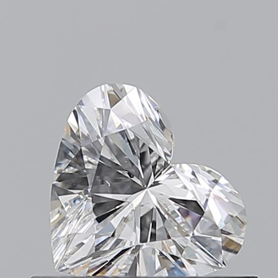 0.5 ct Naturalny Heart F VS2