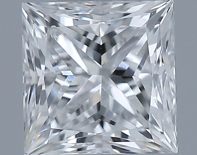 0.38 ct Přírodní Princess F SI1