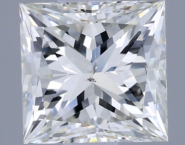 0.72 ct Přírodní Princess J SI2