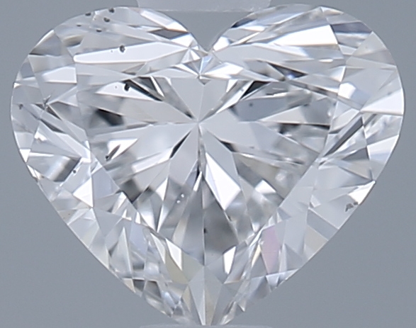 0.37 ct Přírodní Heart E SI1