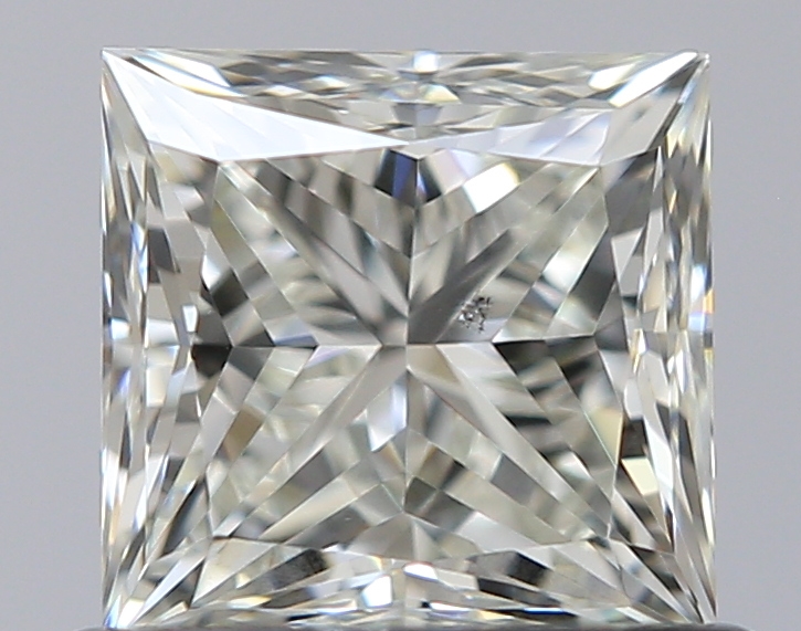0.71 ct Přírodní Princess K SI1