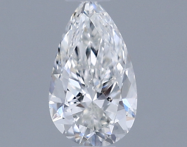0.31 ct Přírodní Pear F SI1