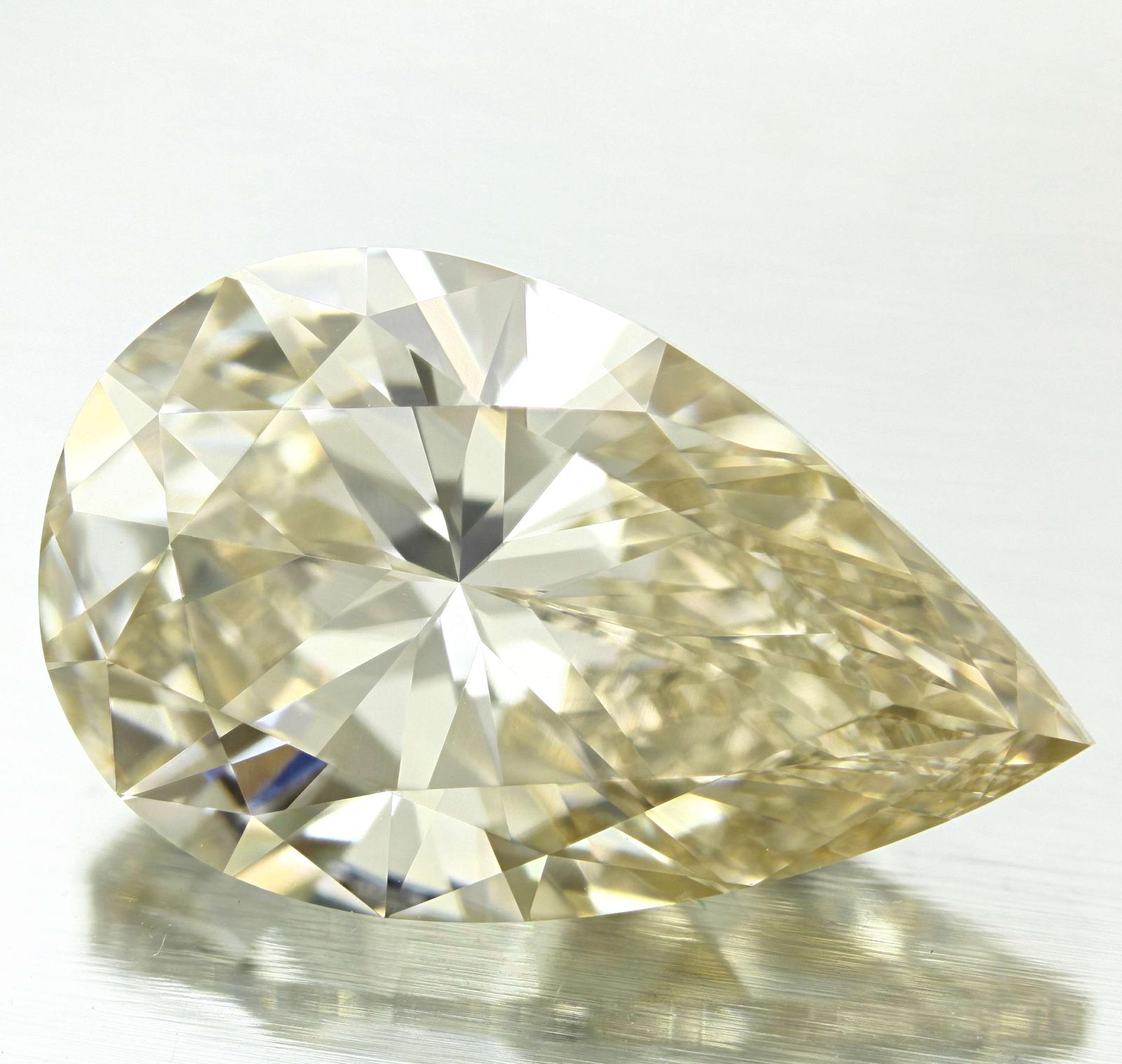 10.13ct  SI1 Pear