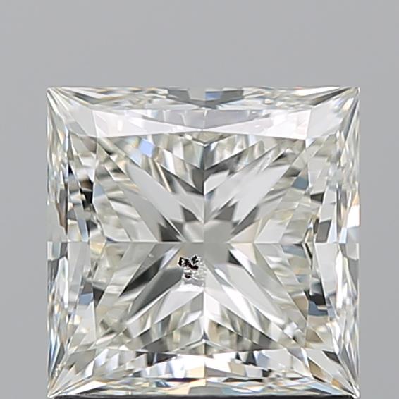 1.54 ct Přírodní Princess K SI2