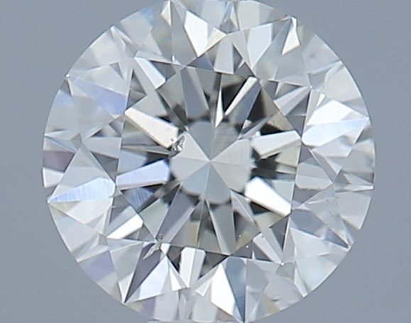0.51 ct Přírodní Round brilliant K SI2