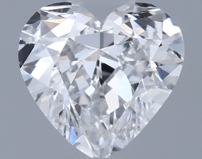 0.37 ct Přírodní Heart F SI1