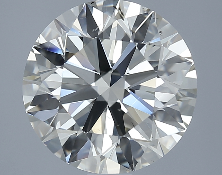 4 ct Přírodní Round brilliant N SI1
