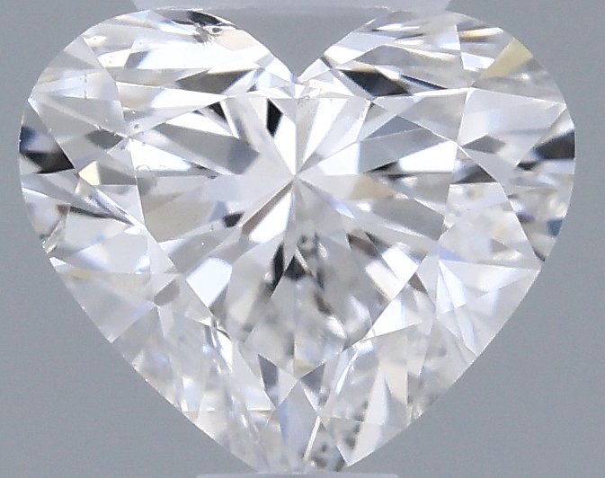 0.36 ct Přírodní Heart F SI1
