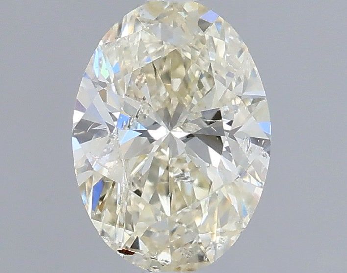 0.51 ct Přírodní Oval N I2