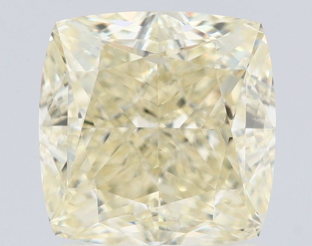2.1ct W-X VVS2 CUSHION