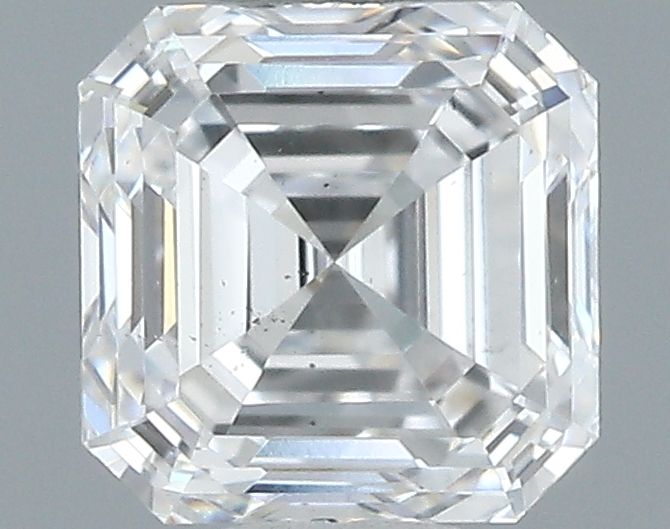 0.51 ct Přírodní Asscher D SI1