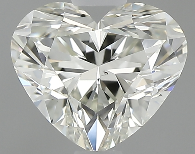 0.63 ct Přírodní Heart K VS2