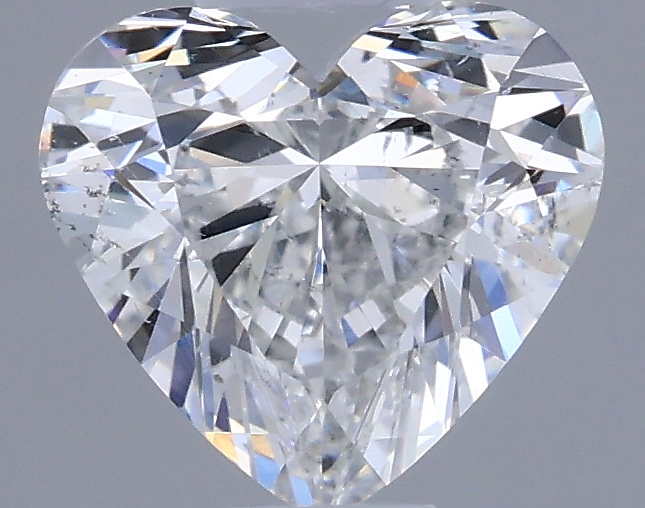 0.5 ct Přírodní Heart F SI1