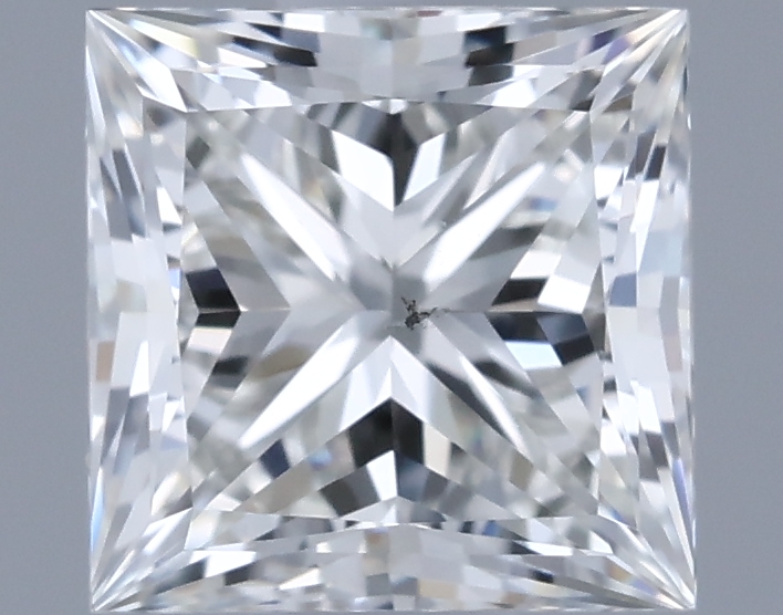 0.61 ct Přírodní Princess J SI1