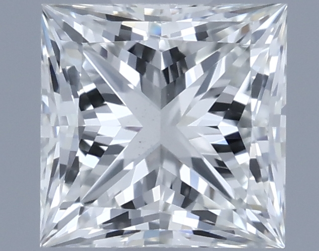 0.61 ct Přírodní Princess J SI1