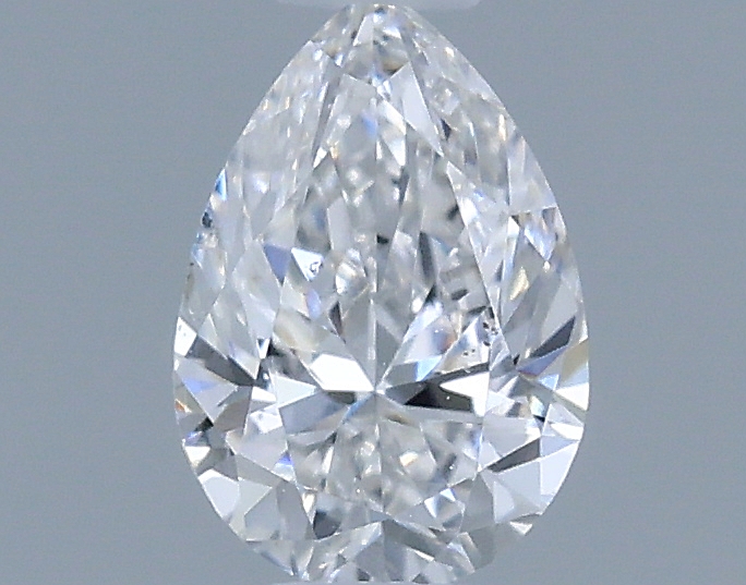 0.3 ct Přírodní Pear F SI1