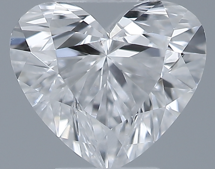 0.32 ct Přírodní Heart D SI1