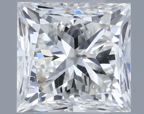 0.38 ct Přírodní Princess J SI2
