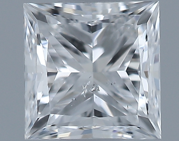 0.37 ct Přírodní Princess F SI1