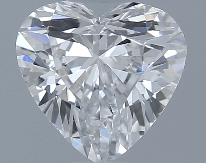 0.38 ct Přírodní Heart E SI1