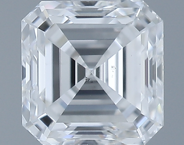0.51 ct Looduslik Asscher E SI1