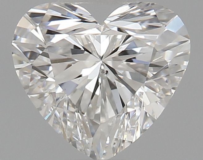 0.5 ct Přírodní Heart F SI1