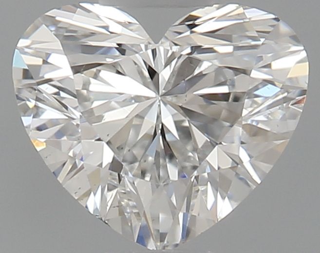 0.5 ct Přírodní Heart F SI1