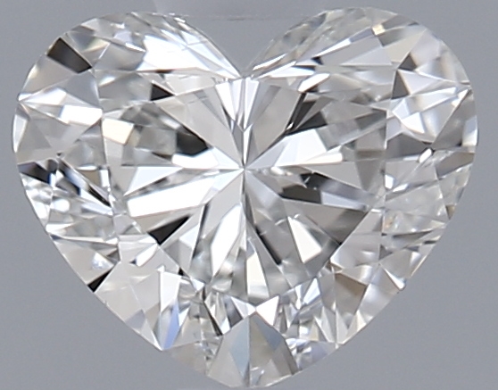 0.5 ct Přírodní Heart G SI1
