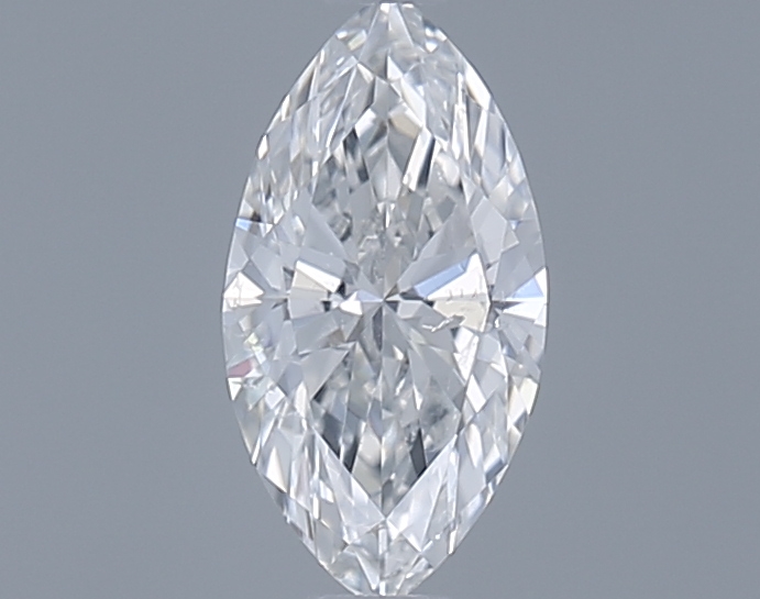 0.46 ct Естествен Marquise F I1