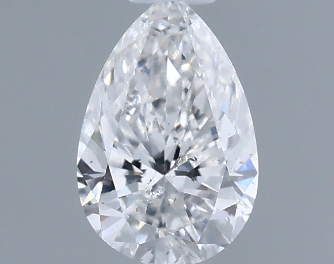 0.33 ct Přírodní Pear F SI1