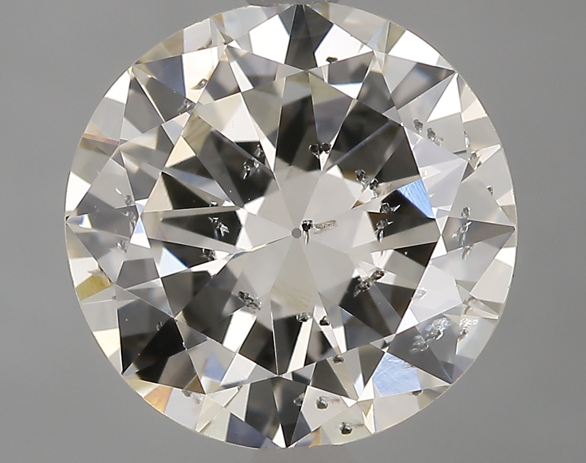 2.12 ct Přírodní Round brilliant J SI2