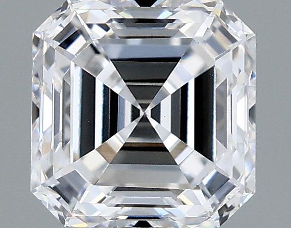 1.05 ct LabGrown Asscher D VVS2