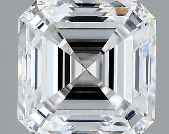 1.07 ct LabGrown Asscher D VVS2
