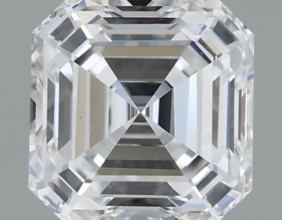 1.08 ct LabGrown Asscher D VVS2