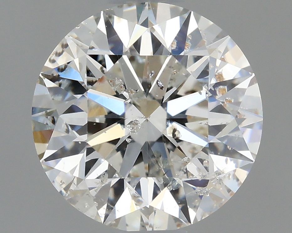 1.25 ct Přírodní Round brilliant I I1