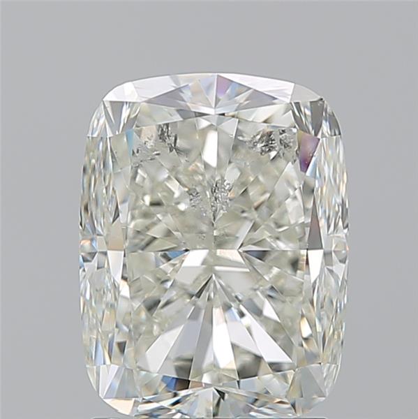 2.53 ct Natural Cushion J SI2