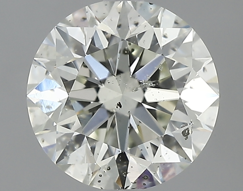1.61 ct Přírodní Round brilliant J SI2