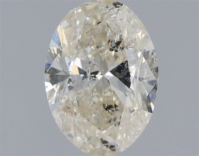 0.89 ct Přírodní Oval K I1