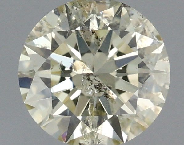 0.53 ct Přírodní Round brilliant Q-R I1